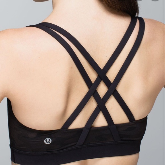 lululemon athletica Other - Lululemon black energy bra sz8
